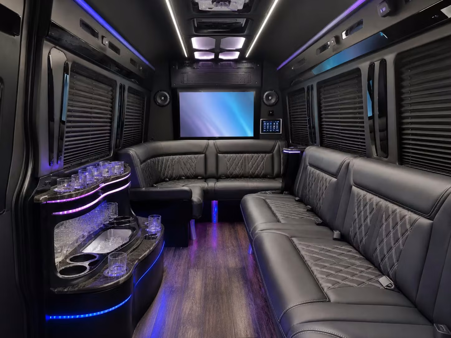 new york city airport transfer charter bus rentals